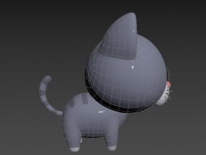 Character027 Cat 3D Model