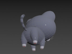 Character027 Cat 3D Model
