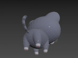 Character027 Cat 3D Model