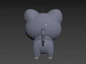 Character027 Cat 3D Model