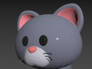 Character027 Cat 3D Model
