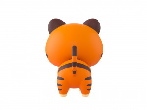 Character028 Tiger 3D Model