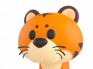 Character028 Tiger 3D Model