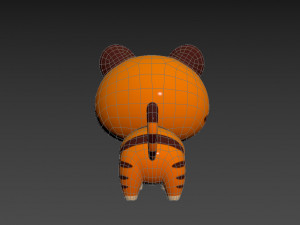 Character028 Tiger 3D Model