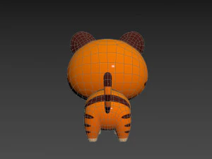 Character028 Tiger 3D Model