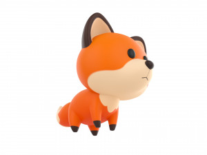 Character029 Fox Modelo 3D