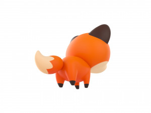 Character029 Fox Modelo 3D