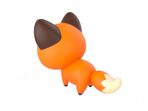 Character029 Fox Modelo 3D