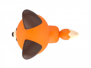 Character029 Fox 3D Model