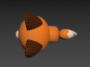Character029 Fox Modelo 3D