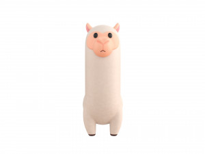 Character030 Alpaca 3D Модель