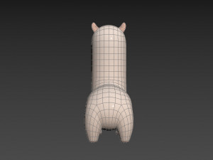 Character030 Alpaca 3D Модель