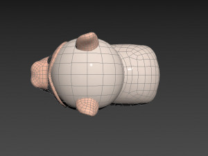Character030 Alpaca 3D Модель