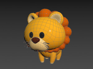 Character031 Lion Modelo 3D