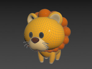Character031 Lion Modelo 3D
