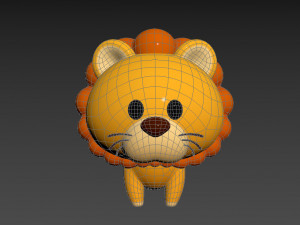 Character031 Lion Modelo 3D