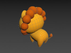 Character031 Lion Modelo 3D