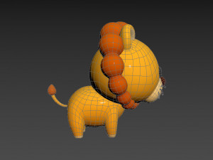 Character031 Lion Modelo 3D