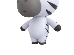Character032 Zebra 3D Model