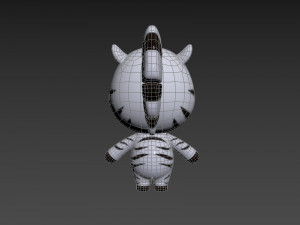 Character032 Zebra 3D मॉडल