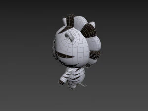 Character032 Zebra 3D Model