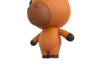 Character033 Horse Modèle 3D