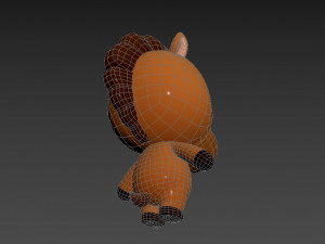 Character033 Horse Modèle 3D