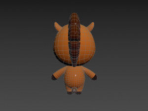 Character033 Horse Modèle 3D