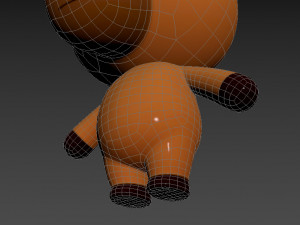 Character033 Horse Modèle 3D