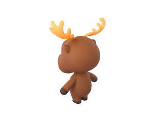 Character034 Moose 3D Model