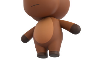Character034 Moose 3D Model