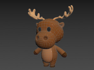 Character034 Moose 3D Model