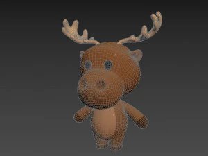 Character034 Alce Modello 3D