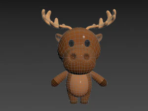 Character034 Alce Modello 3D