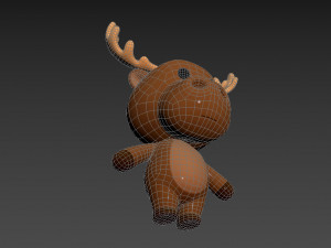 Character034 Moose 3D Model