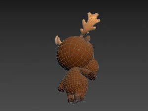 Character034 Alce Modello 3D