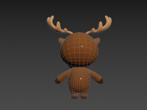 Character034 Moose 3D Model