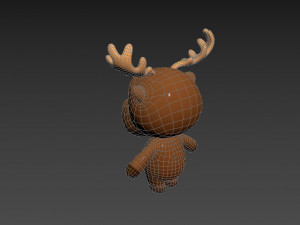 Character034 Moose 3D Model