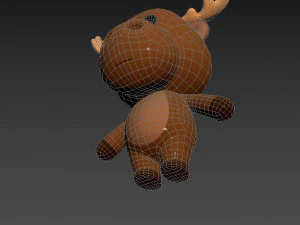 Character034 Alce Modello 3D