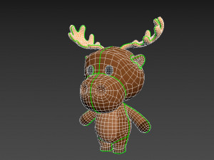 Character034 Moose 3D Model