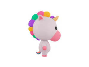 Character035 Unicorn 3D Model
