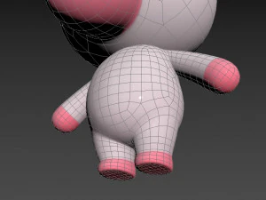 Character035 Unicorn 3D Model