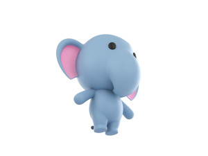 Character036 Elephant Modèle 3D