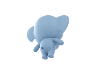 Character036 Elephant Modèle 3D