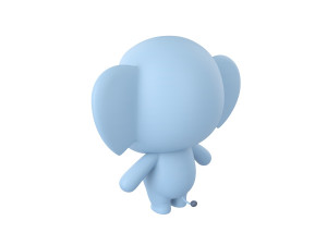 Character036 Elephant Modèle 3D