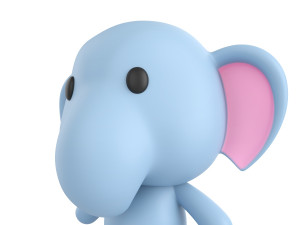 Character036 Elephant Modèle 3D