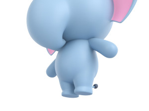 Character036 Elephant Modèle 3D