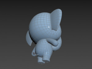 Character036 Elephant Modèle 3D