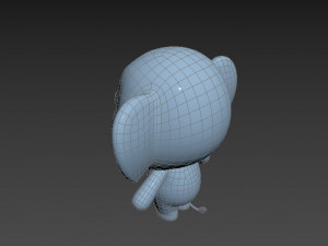 Character036 Elephant Modèle 3D