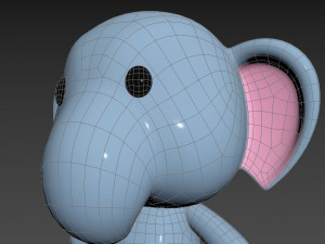 Character036 Elephant Modèle 3D